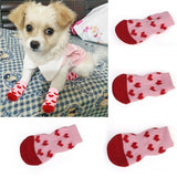 Creative Cat Coats 2018 NEW Pet cat socks Dog Socks Traction Control for Indoor Wear L/M/S Cat Clothing Multicolor S M L