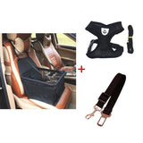 pawstrip Dog Booster Seat Dog Car Seat Basket Pet Safety Belt Mesh Dog Harness Vest Small Dog Leash Pet Travel Accessories