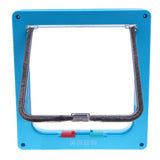 4 Way Lockable Pets Door Security Flap ABS Plastic Door