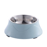 Pet Stainless Steel Single Bowl Fashion Travel Feeder For Puppy