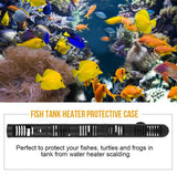 Aquarium Heater Protector Adjustable Length Sections Anti-explosion Heating Rod Shield Fish Tank Heater Protective Case 