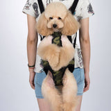 Pet Dog Carrier Backpack Shoulder Handle Bags for Small Dog Cats Chihuahua Mesh Camouflage Outdoor Travel Products Breathable 