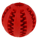Dog Toy Interactive Rubber Elasticity Teeth Chewing Ball
