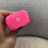 Pet Dog Toy Chew Squeaky Rubber Pink Popsicle Shaped Toys for Cat Puppy Baby Dogs Ice Cream Bite Molar Toy Funny Interactive