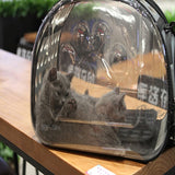 Transparent Folding Cat Pack Pet Backpack Cat Dog Universal Travel Out Carrier Bag Package Transparent Breathable Cat Travel Box