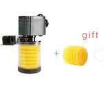 3 in 1 Aquarium Filter Fish Tank Filter, Air Pump