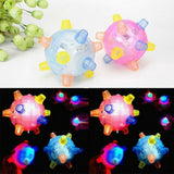 Flashing Dog Ball For Games Kids Ball Led Pets Toys Jumping Joggle Crazy Football Children's Funny Colored dog toy