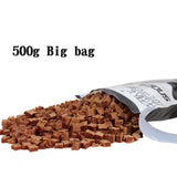 500g/bag Pet Cuisine High Nutrition Dog Food Beef Chicken taste Dry food Dog Training Snack for Small Medium Large Dog Product
