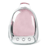 Pet Backpack Transparent Portable Capsule Shaped Carrier Bag