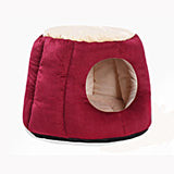 Pet Foldable Kennels Winter Warm Puppy Sleeping Cave