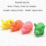 Rubber Squeak Toy for Dog Screaming Chicken Chew Bone Squeaky Ball Toys