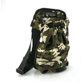 Dog Fashion Red Color Travel Backpack Breathable Carrier