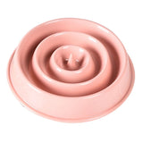 Pet Food Bowl Anti Choking Slow Feeding Bowl  Environment-friendly PP Safe Dog and Cat Food Feeder