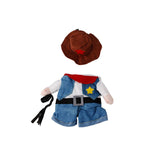 Fashion Pet Costume Dress Doctor Policeman Cowboy Outfit