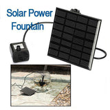 Solar Power Fountain Water Pump Panel Kit Pool Garden Fish Pond Waterpump aquarium brushless pump Water Pumps Solar Fountain