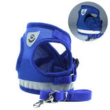 Reflective Pet Harness And Leash Set