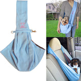 Hands-free Reversible Small Dog Cat Sling Carrier Bag Travel Tote Soft Comfortable Double-sided Pouch Shoulder Carry  Handbag