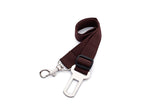 Dog car seat belt safety protector with leash Collar breakaway solid car harness