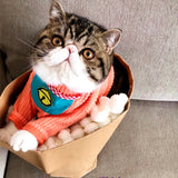[MPK Cat Sweaters] New Design SWD Cat Sweater, Dog Sweater, Pet Sweater, Pet Winter Wear