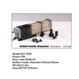 Internal Filter Submersible Power Pump Oxygenation Water Change Wave Maker