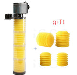 3 in 1 Aquarium Filter Fish Tank Filter, Air Pump