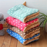 Winter Warm Dog Bed Soft Fleece Pet Blanket Cat Litter Puppy Sleep Mat Lovely Mattress Cushion for Small And Large Dogs 5 Size