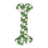 Dog Toys Bite Resist Rope Weave Ball Interactive Toy Cotton Bone Cat Big Puppy Small Dog Chew Knot Teeth Cleaning Training Toy