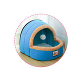 Pet Foldable Puppy  House With Warm Soft Toy Ball