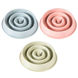 Pet Food Bowl Anti Choking Slow Feeding Bowl  Environment-friendly PP Safe Dog and Cat Food Feeder