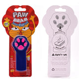 Paw Style Cat Catch the Interactive LED Light Pointer Exercise Chaser Toy