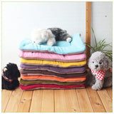 Winter Warm Dog Bed Soft Fleece Pet Blanket Cat Litter Puppy Sleep Mat Lovely Mattress Cushion for Small And Large Dogs 5 Size
