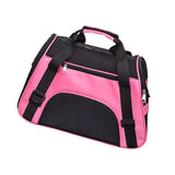 Folding Pet Carry Bag Oxford Breathable Mesh Cat Carriers Outside Portable Dog Travel Bag Waterproof