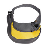 Pet Carrier Bag Outdoor Sling Front Mesh Travel Shoulder Bag