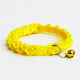Lovely Pet Lace Collar With Bell Adjustable Buckle