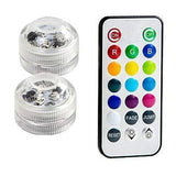 Waterproof Battery Operated Multi Color Submersible LED Underwater Light for Fish Tank