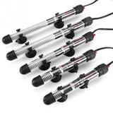 25W/50W/100W /200W/300W 220V  Aquarium Submersible Fish Tank Automatic Water Heater EU Plug Constant Temperature Heating Rod 