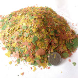 Aquarium Fish Food Tetra Flakes For Tropical Fish Marine Ornamental Fish Small Goldfish Koi Feeding Food EZLIFE 100g/Pack PT0304
