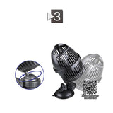aquarium wave maker water pump for aquarium marine, submersible aquarium pond pump wave for fish tank coral reef 1x 2x 4x head