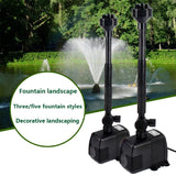 SUNSUN diving fountain pump fish pond landscaping circulation pump filter pump fish pond oxygenation rockery flow pump