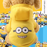 Cartoon Dog Hoodie Pet Dog Clothes For Dogs Coat Jacket Cotton French Bulldog Clothing For Dogs Pets Clothing Pug