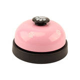 Pet Toy Training Dinner Small Bell Footprint Ring