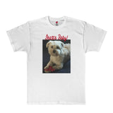 Personalized Custom Pet Photo Text T-shirt Made In USA Short-sleeved Print Letters