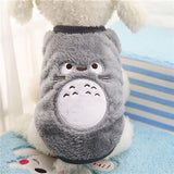 Cartoon Puppy Coats Jacket Warm Fleece Small Dogs