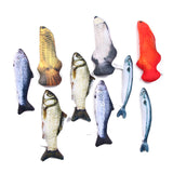 1pc cat toy pet New Lovely Artificial Fish Plush Pet Cat Puppy Dog Toys Sleeping Cushion Fun Toy Cat Mint Catnip Toys Gadget