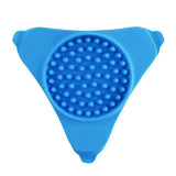 Silicone Pet Treater For Dogs Wall Mounted Lick Pad Slow Food Feeder Disc Sucker Dog Toy Travel Dog Bowl