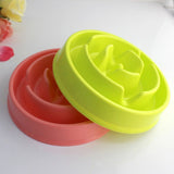 2018 Portable Pet Dog Feeding Food Bowls Puppy Slow Down Eating Feeder Dish Bowel Prevent Obesity Dogs Supplies Dropshipping