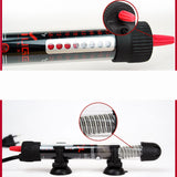 YUGE Aquarium Heater with Thermometer Alarm Submersible Water Temperature Meter Temperature Controller Kit Set Fish Tank Heating