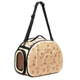 Foldable Pet Carrier Airline Approved Outdoor Travel Shoulder Bag