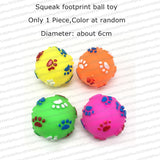 Rubber Squeak Toy for Dog Screaming Chicken Chew Bone Squeaky Ball Toys