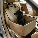 Nylon Waterproof 2 in 1 Carrier For Dogs Folding Thick Car Booster Seat Cover